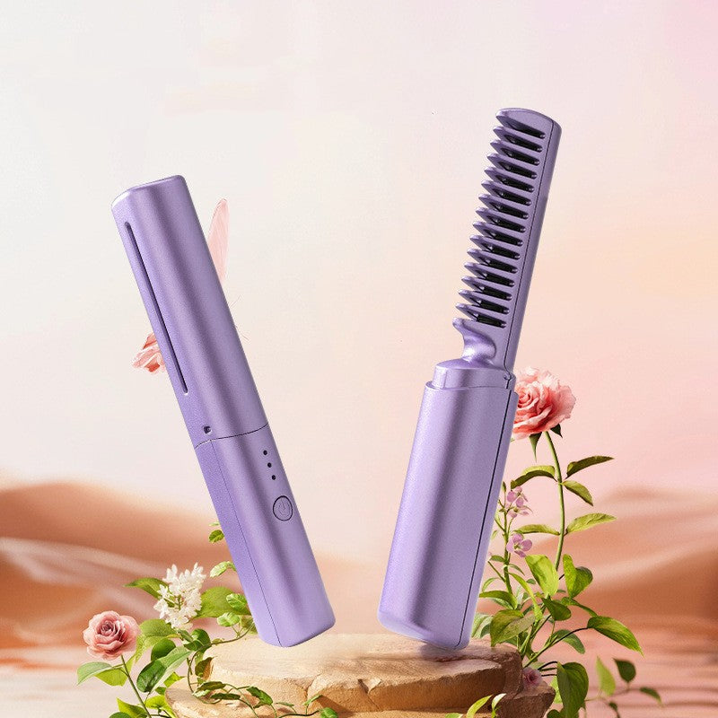 Professional Electric Hair Straightener Comb Brush