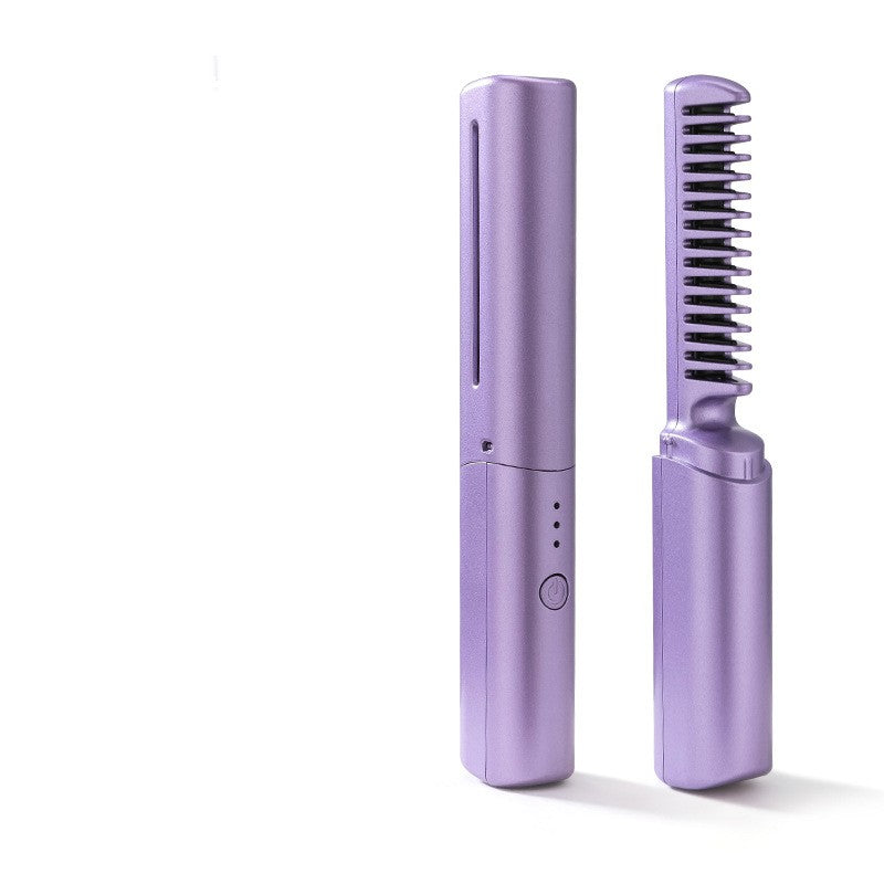 Professional Electric Hair Straightener Comb Brush